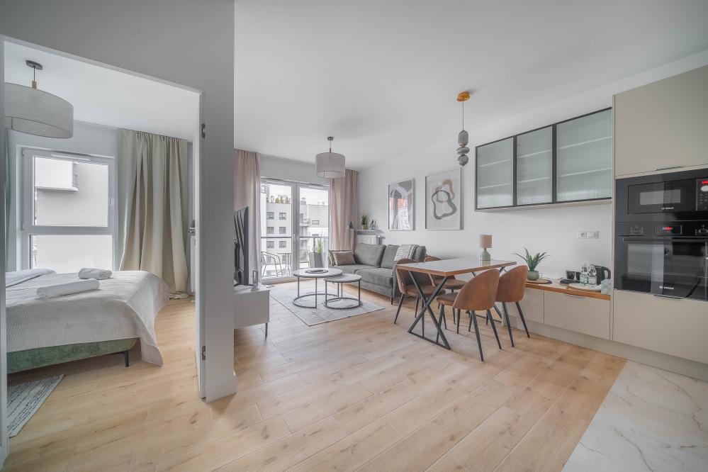 Wnętrze apartamentu Justbooking
